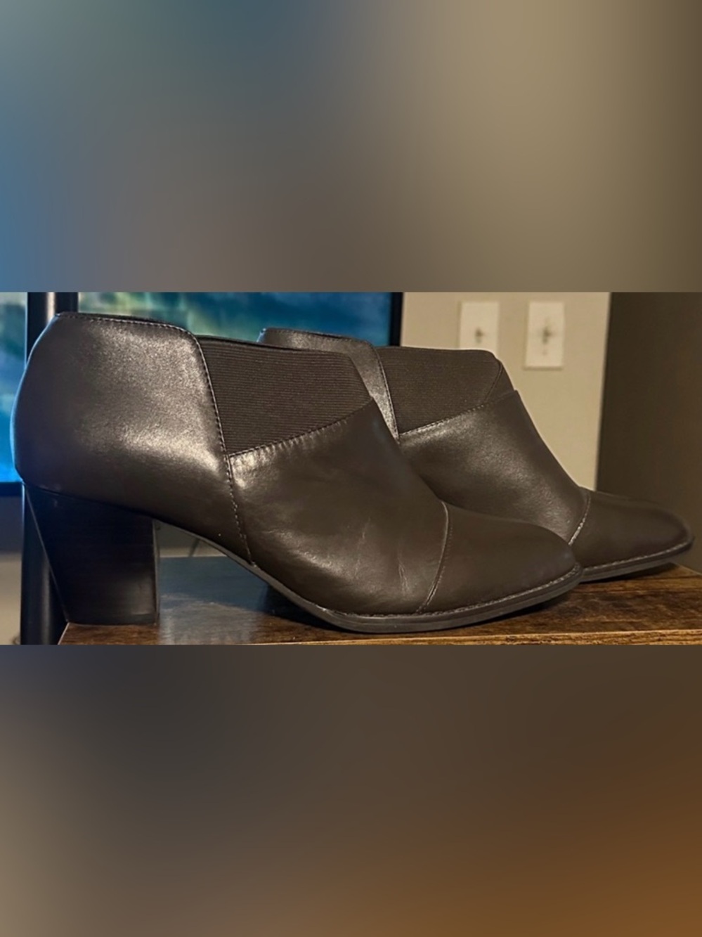 Orthaheel Dark Brown Ankle Booties